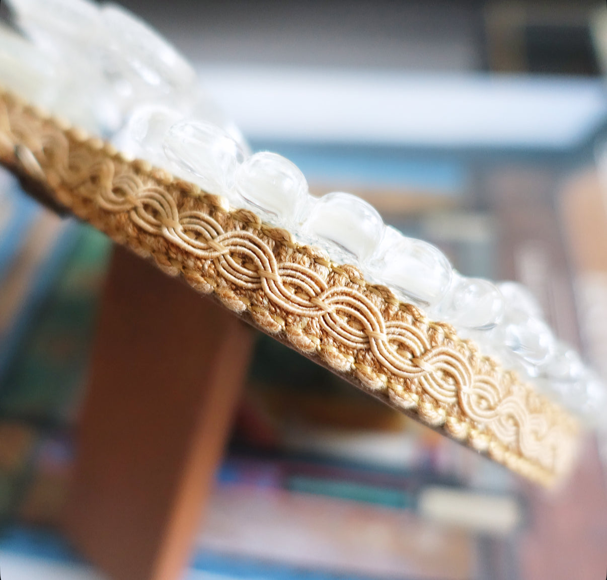 Murano glass vanity mirror