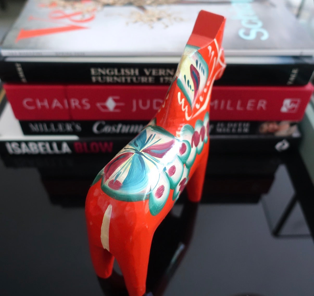 6 3/4 inch Swedish Dala horse
