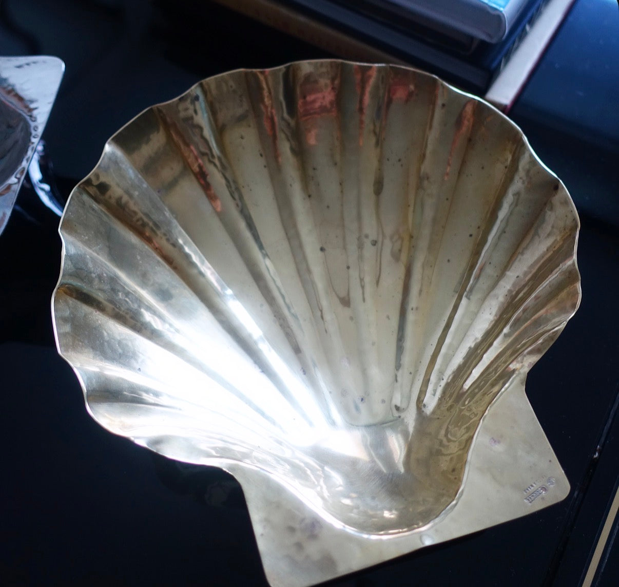 Renzo Cassetti brass shell bowl