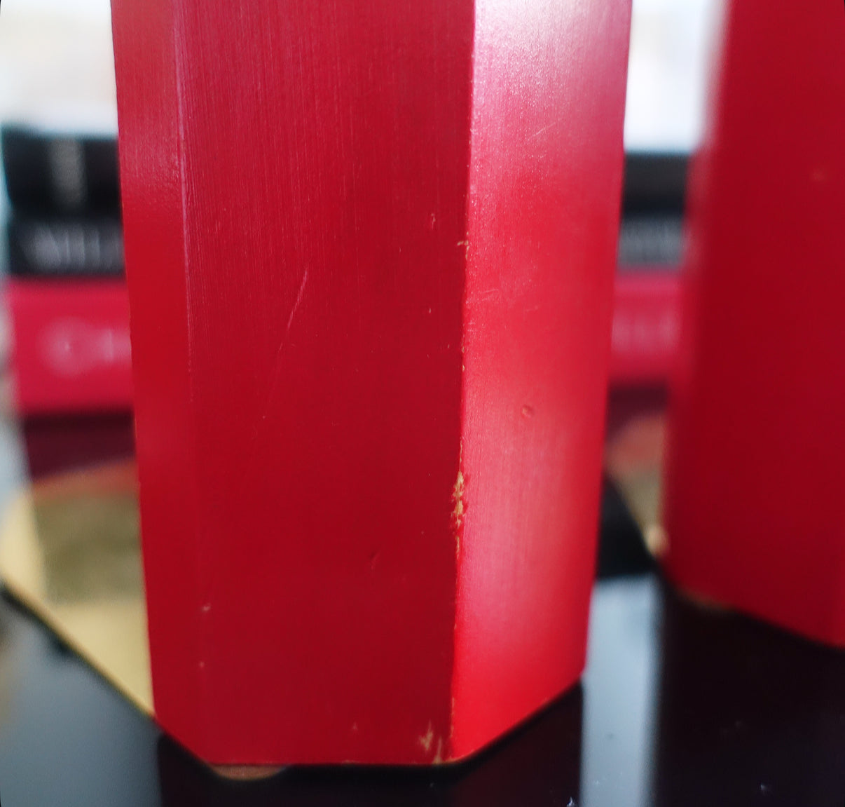 Pair of pencil bookends