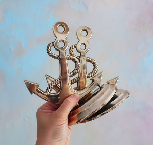 Pair of anchor bookends