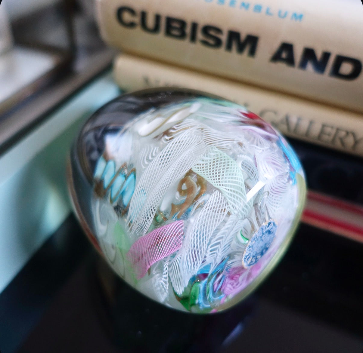 Fratelli Toso Murano glass paperweight