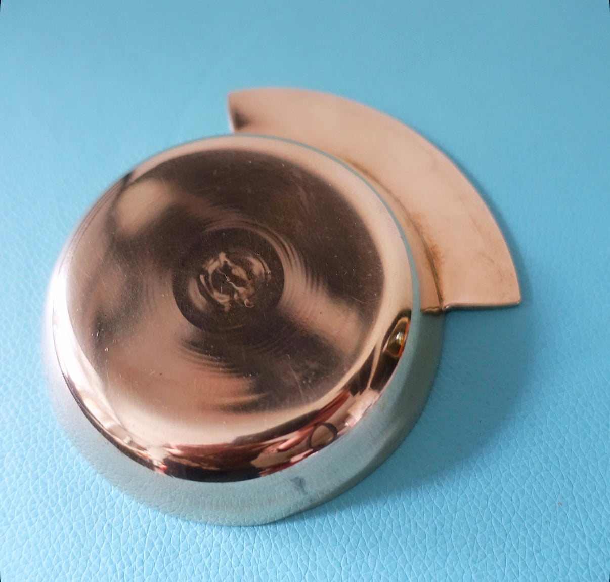 Small brass pocket change dish