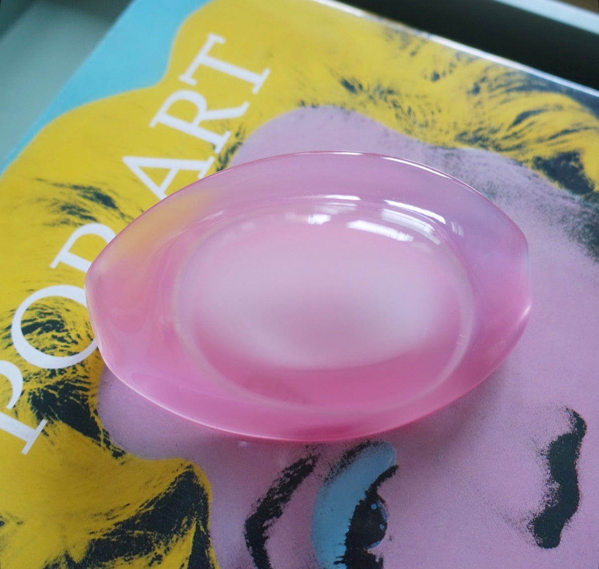 Oball Murano glass trinket dish