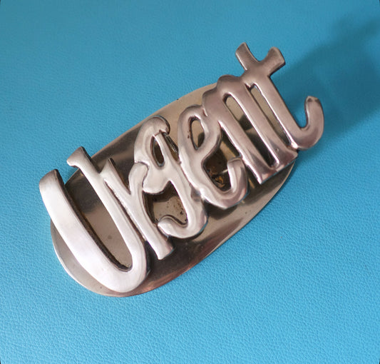 Brass paper clip