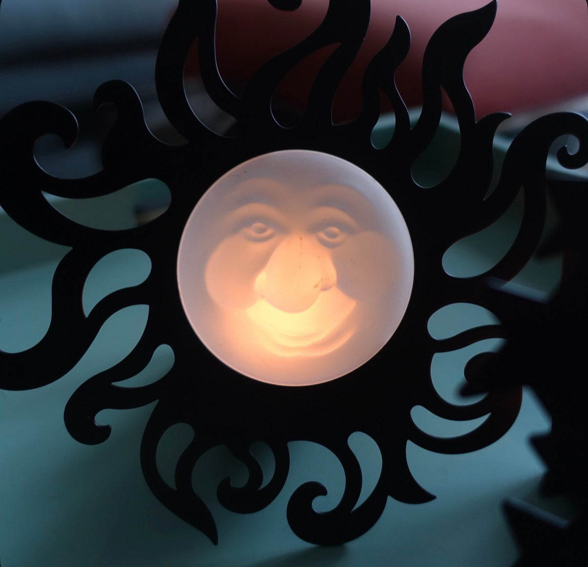 Pair of celestial candle sconces