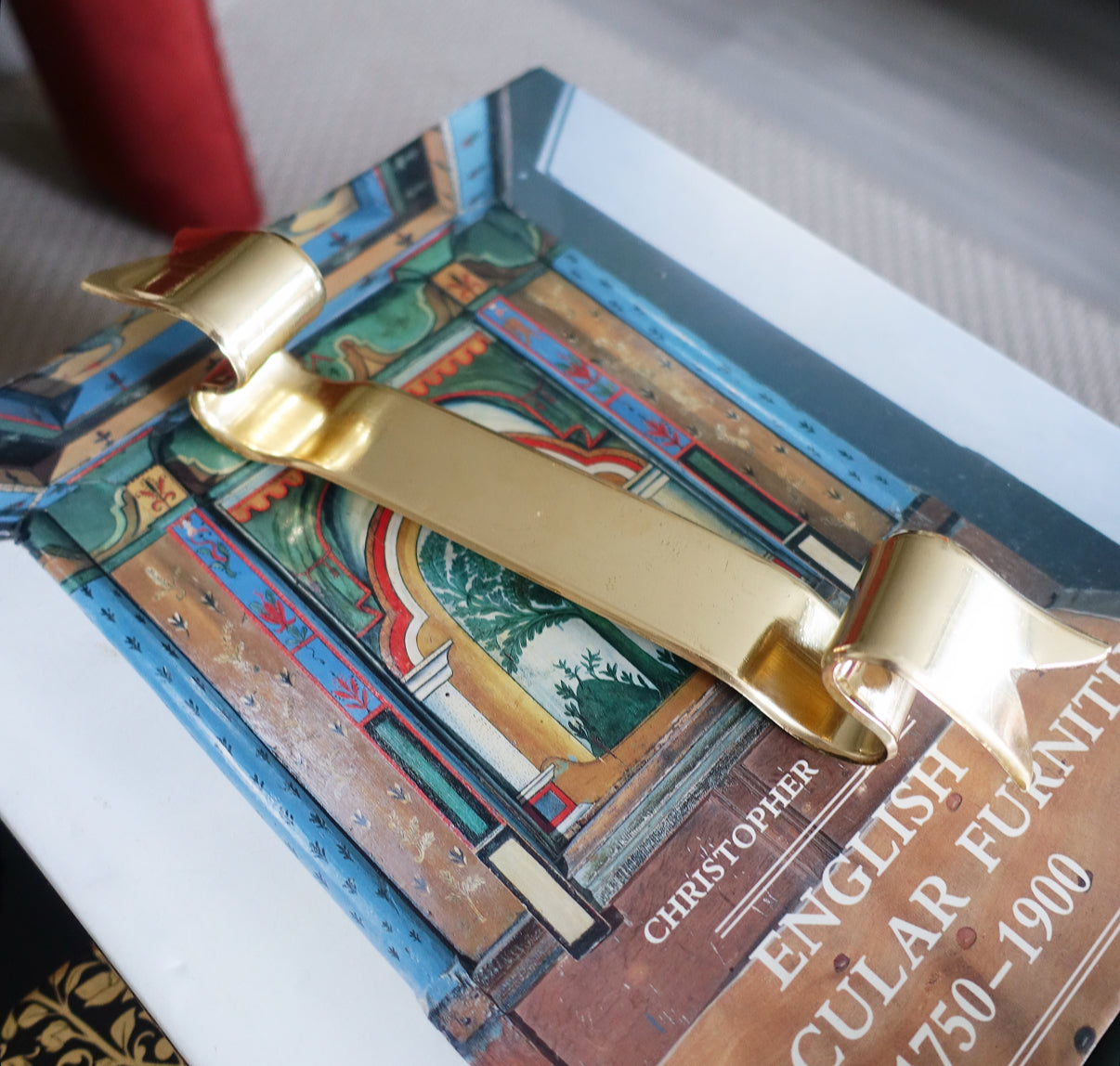 Brass Home Sweet Home ribbon