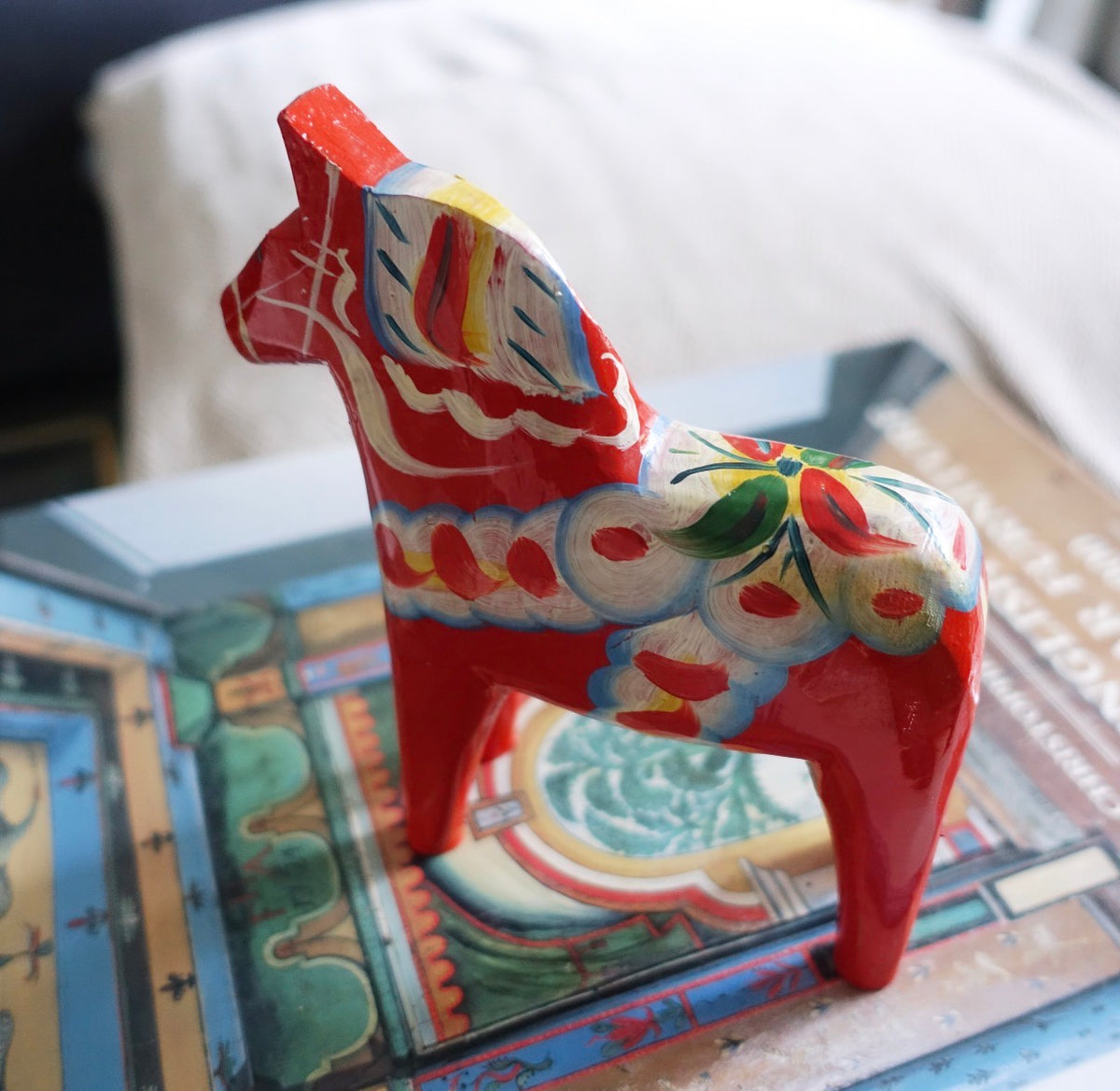 5 1/4 inch Swedish Dala horse