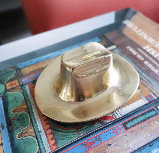 J.R Dallas Stetson Cowboy hat paperweight