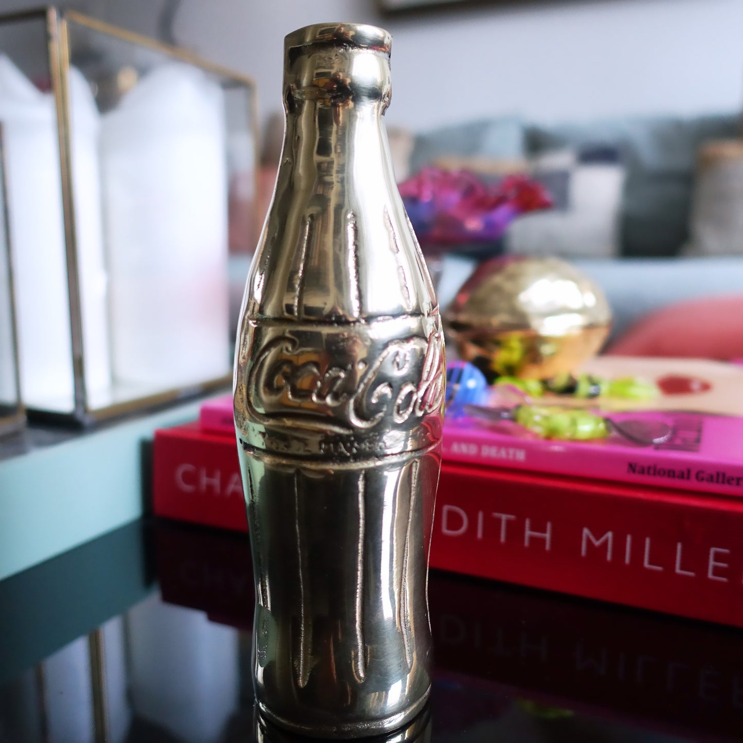 Brass Coca-Cola bottle