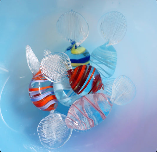 Vintage art glass sweets