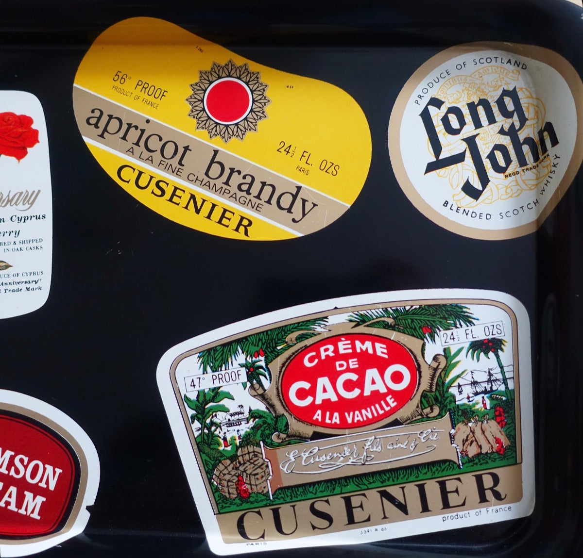 Vintage bar tray