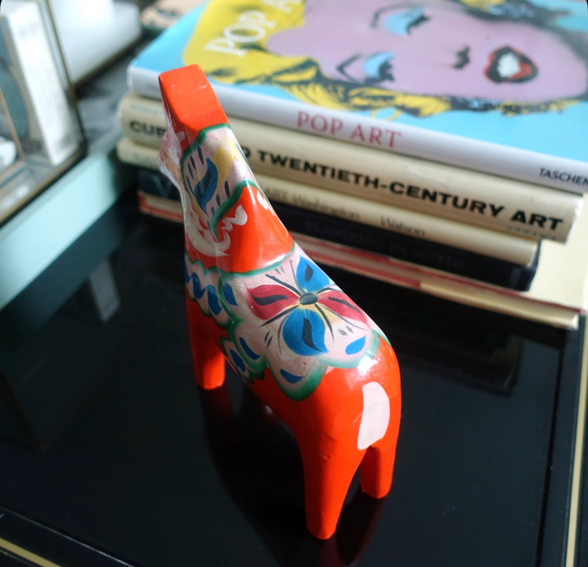 6 3/4 inch Swedish Dala horse