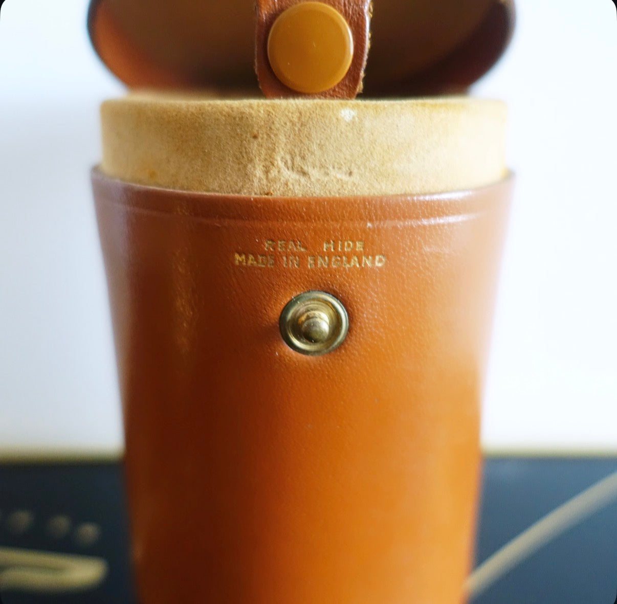 Leather dice shaker
