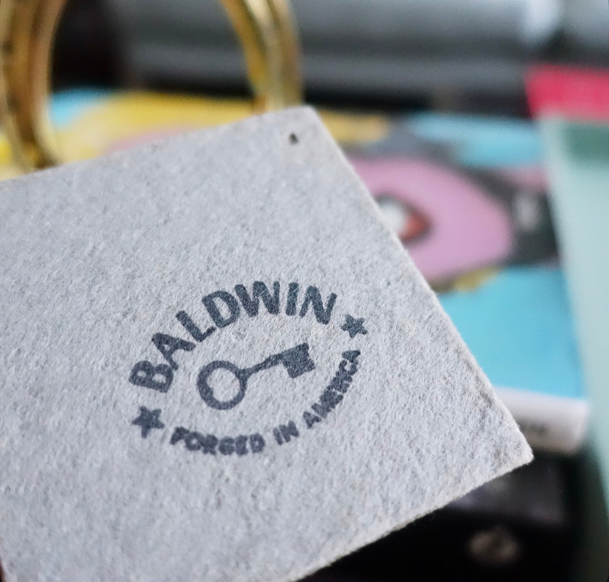 Brass horseshoe bookends