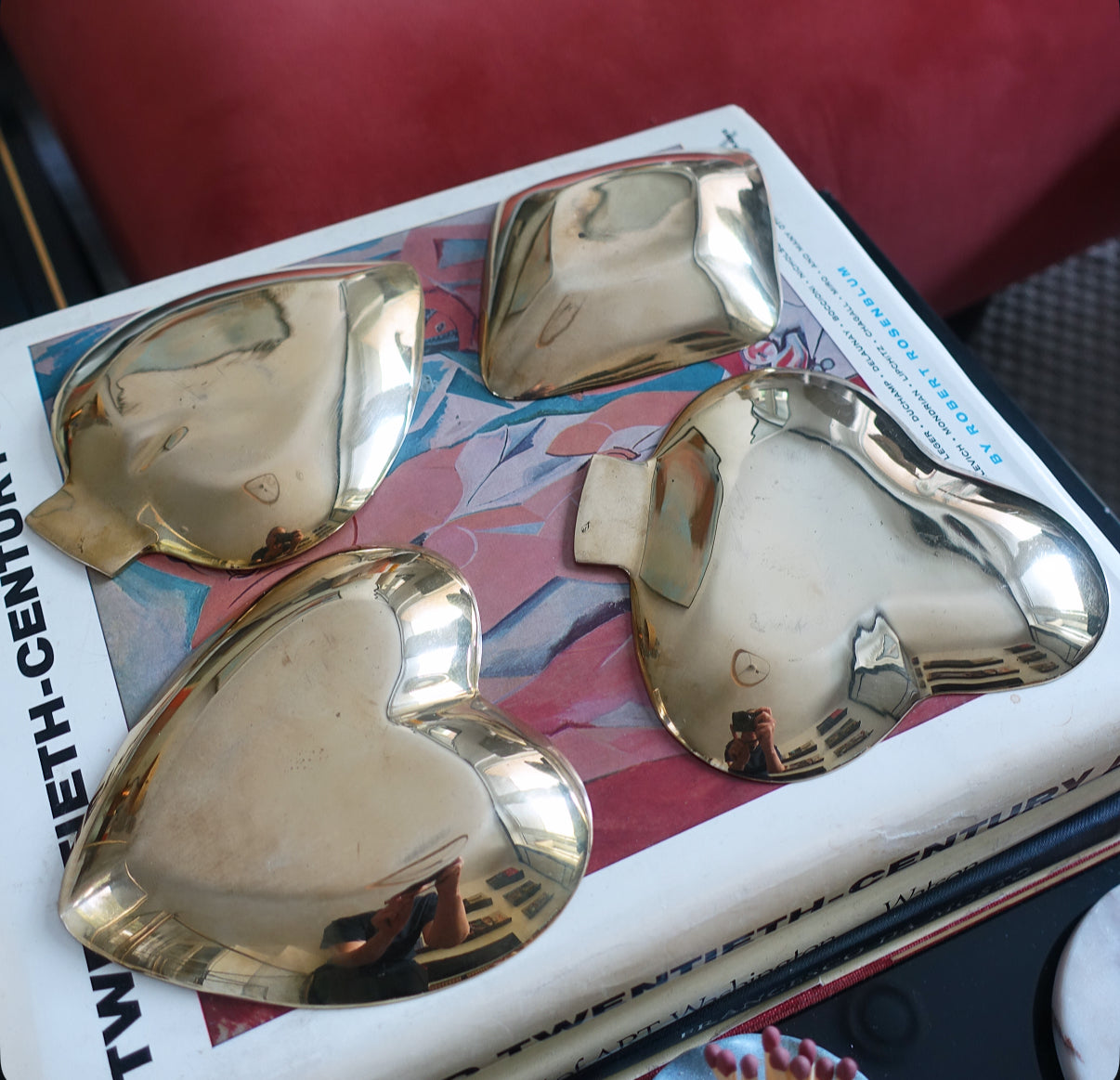 Card suit trinket dish set