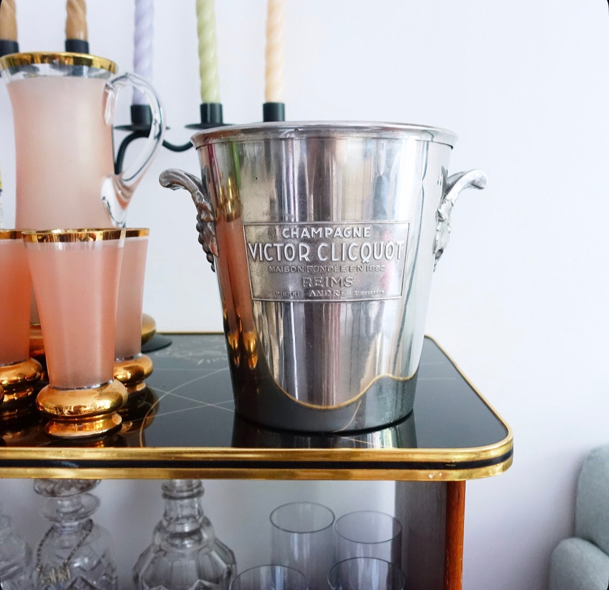 Victor Clicquot champagne bucket