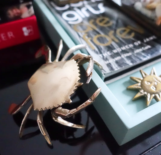 Small brass crab