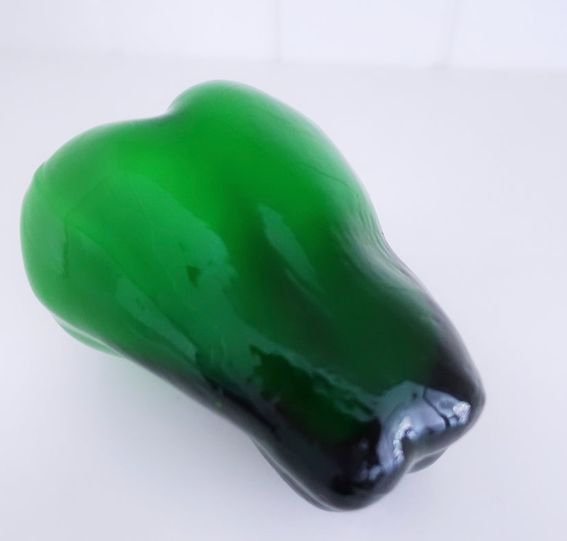 Art Glass Green Bell pepper