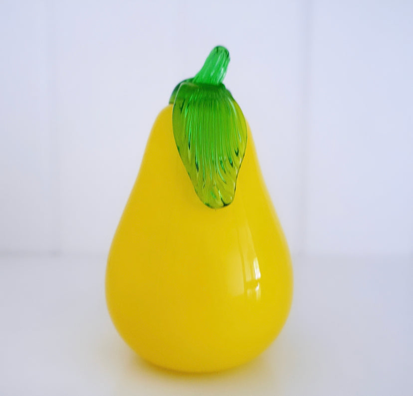 Art Glass Pear