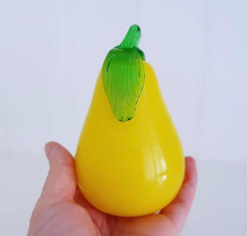 Art Glass Pear