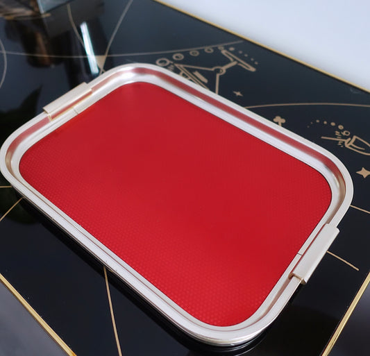 Small red Woodmet tray