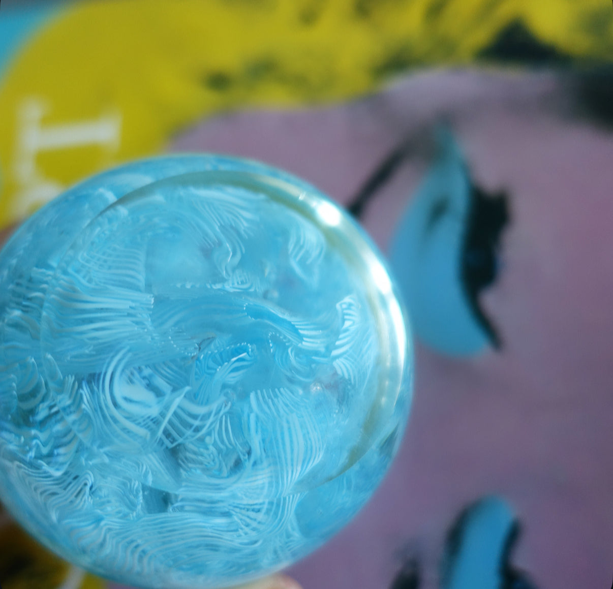 Murano glass paperweight