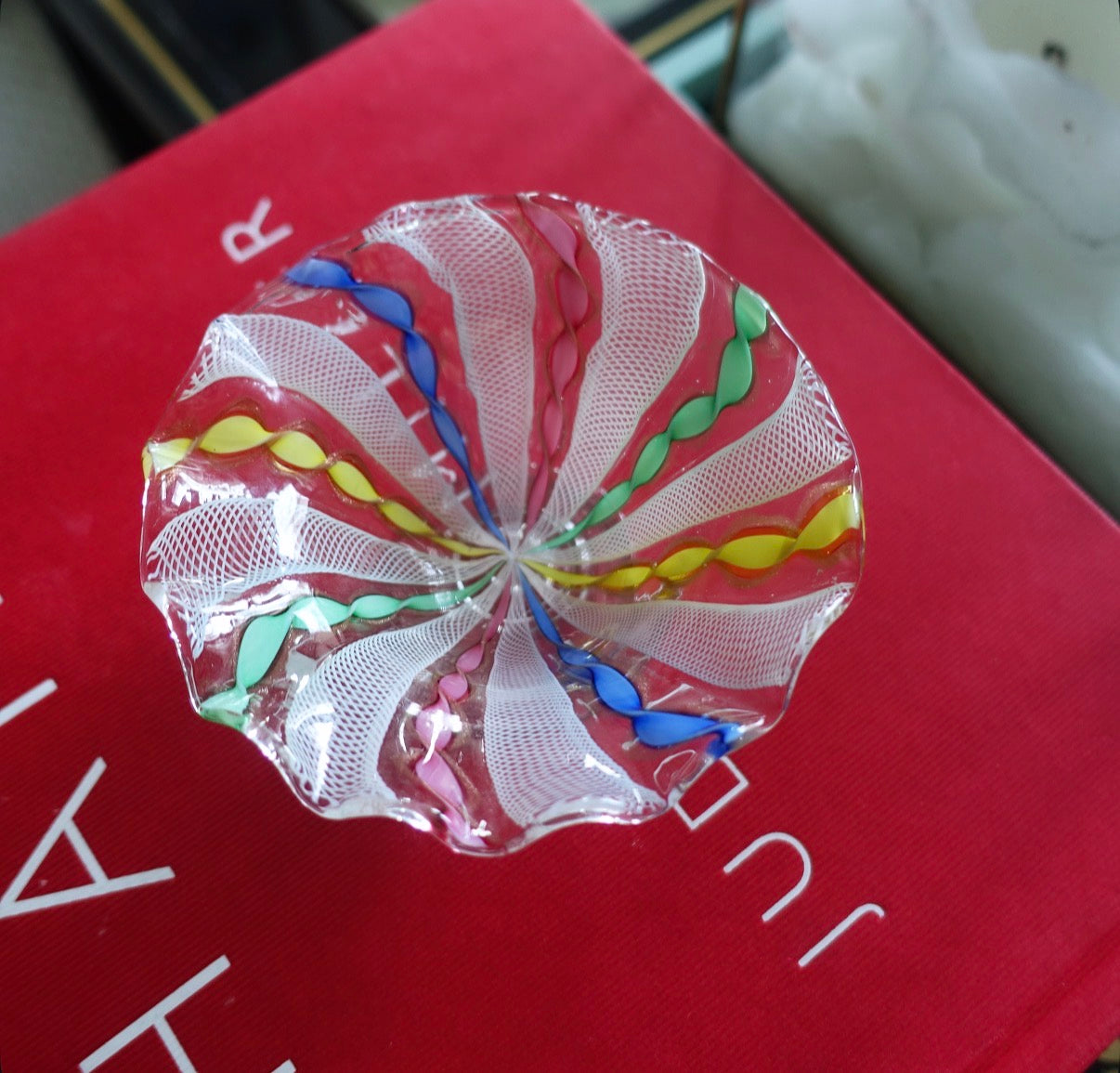 Zanfirico Murano glass bowl