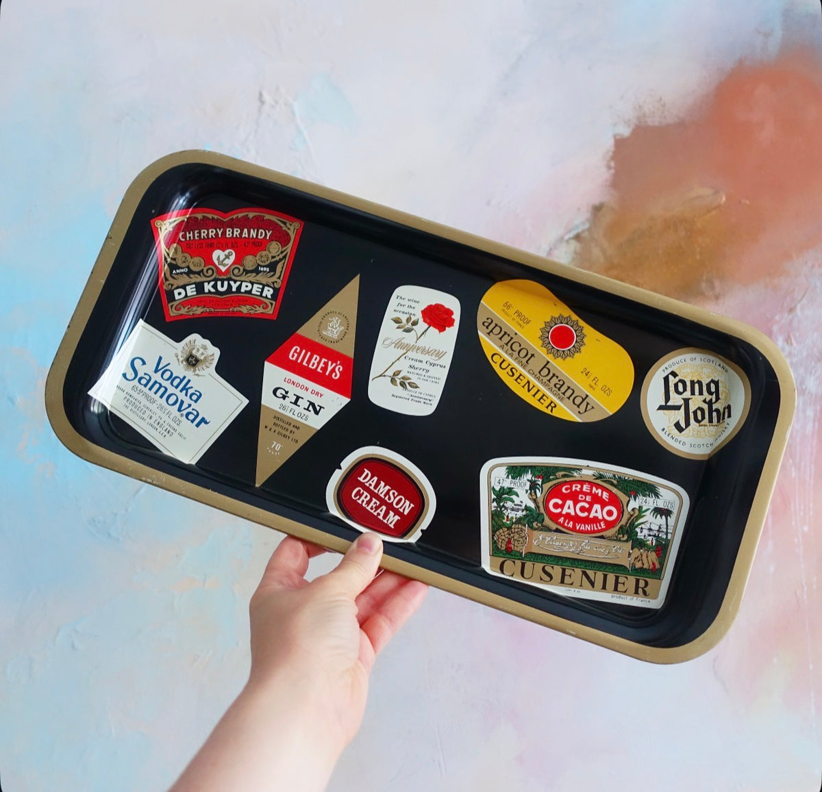Vintage bar tray