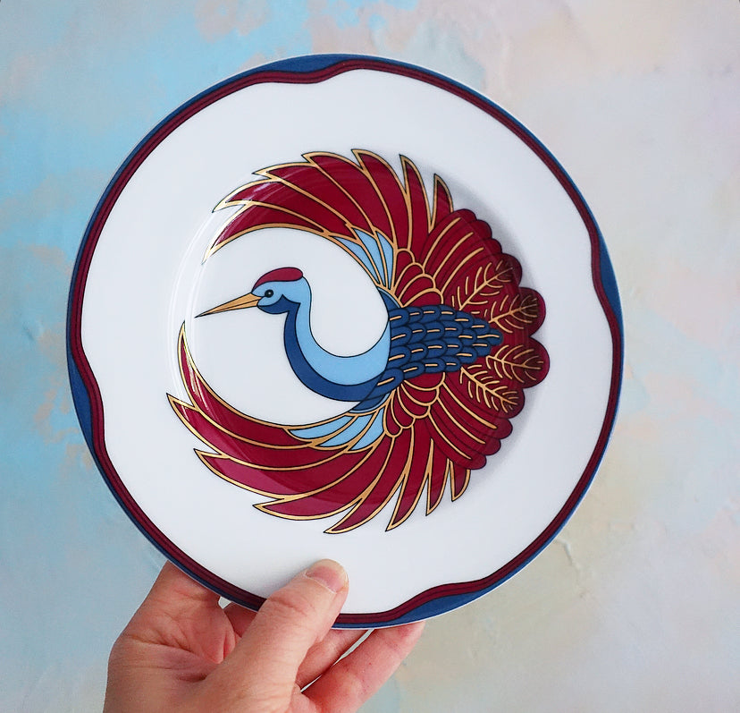 Fitz & Floyd Porcelain plate set