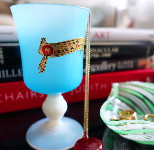 Murano glass goblet