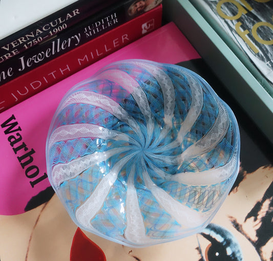 Salviati Murano glass trinket dish