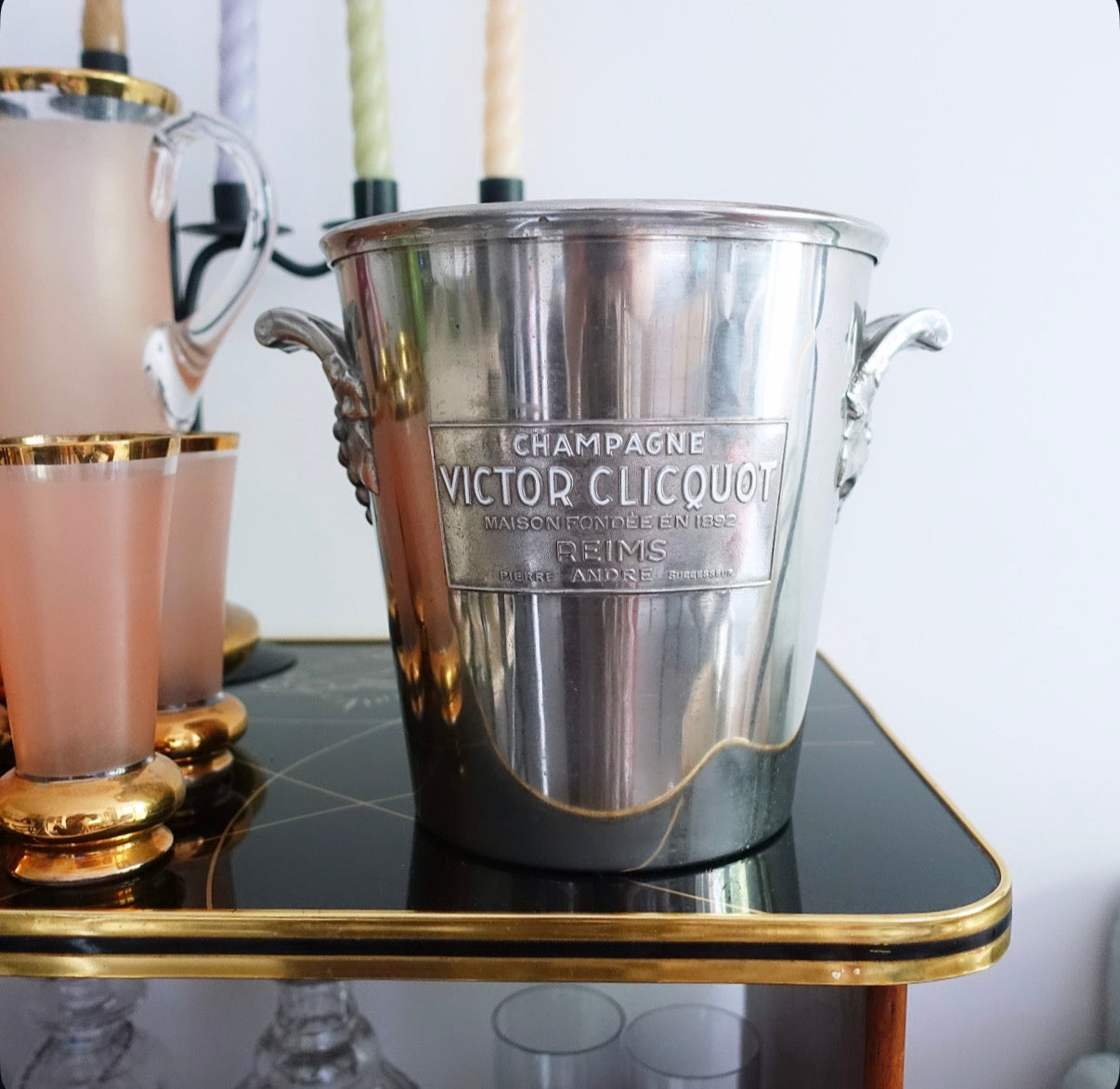 Victor Clicquot champagne bucket