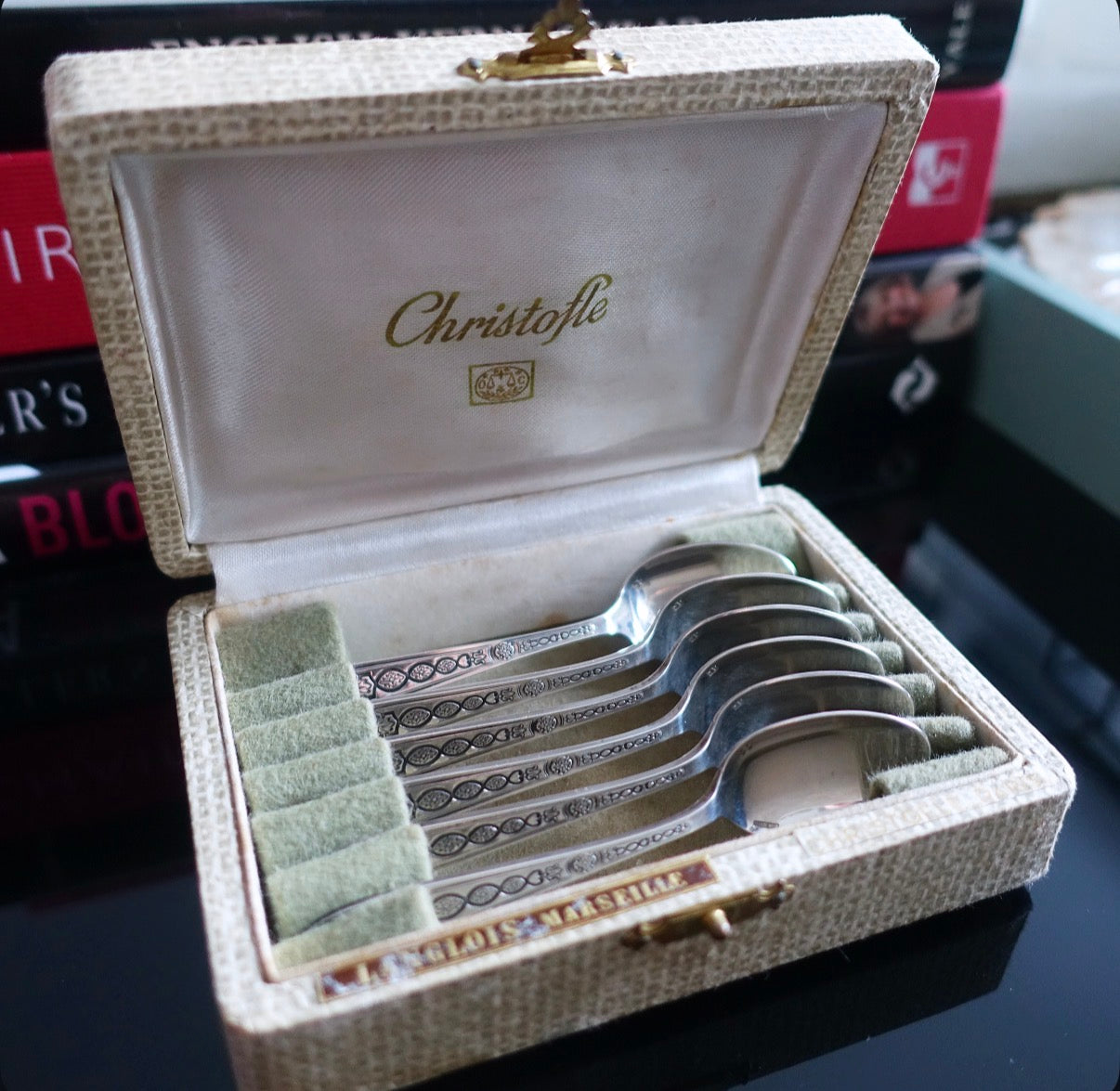 Christofle spoon set