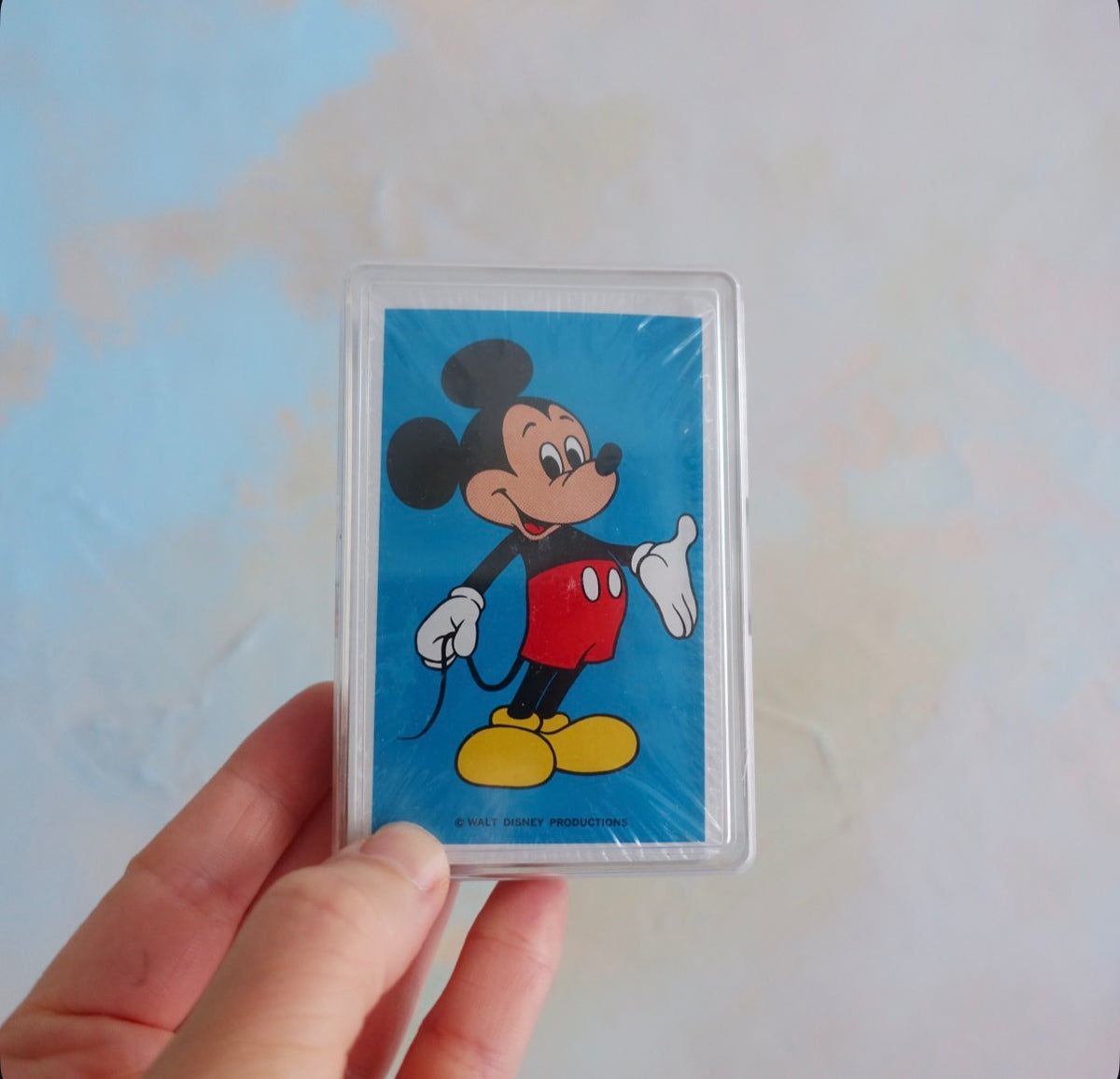 Vintage Mickey Mouse playing cards
