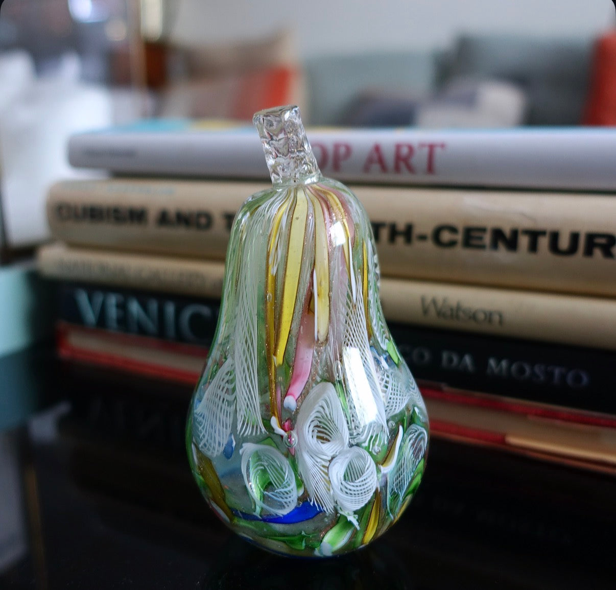 Bizantino Murano glass pear