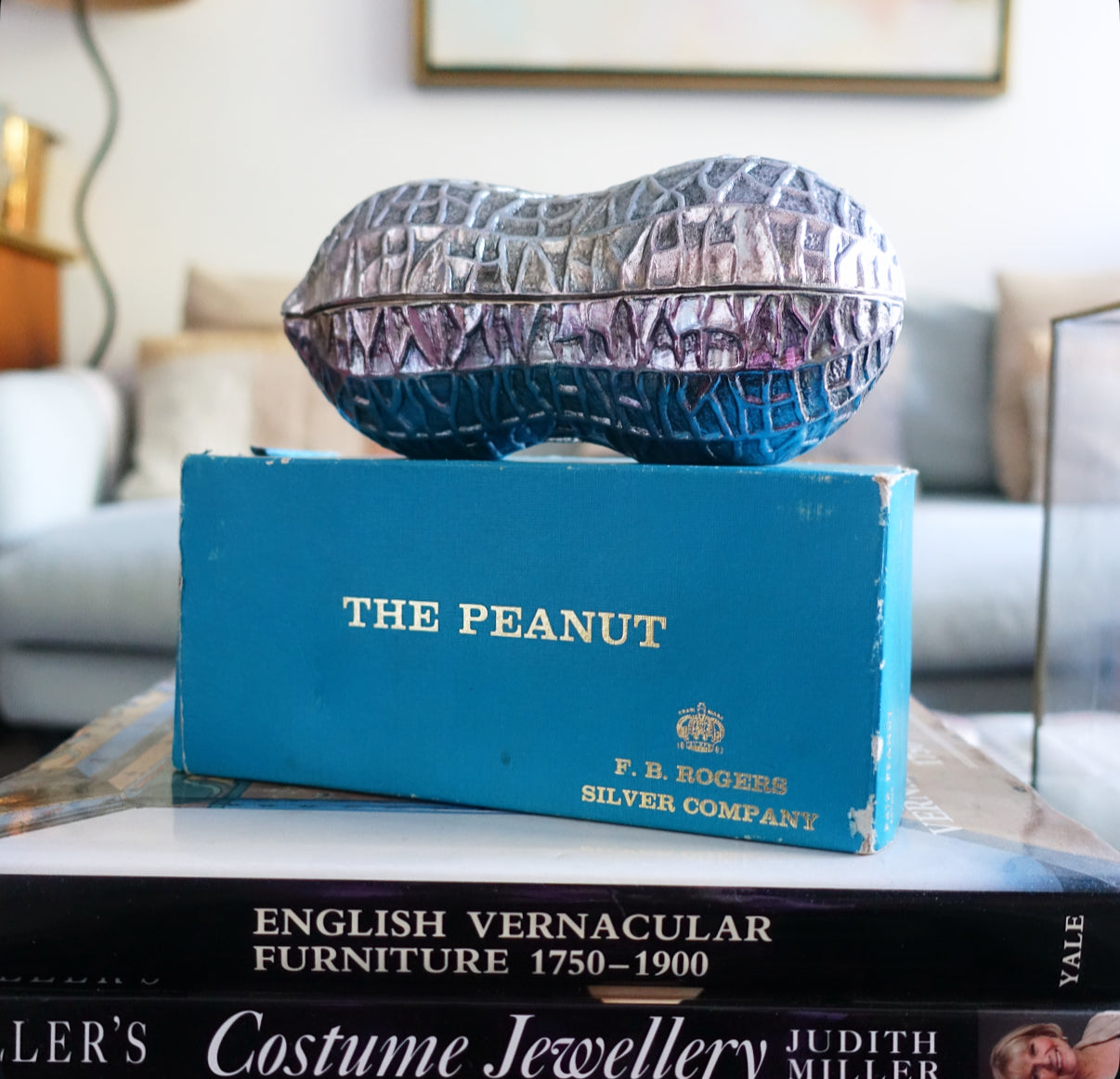 Giant peanut container