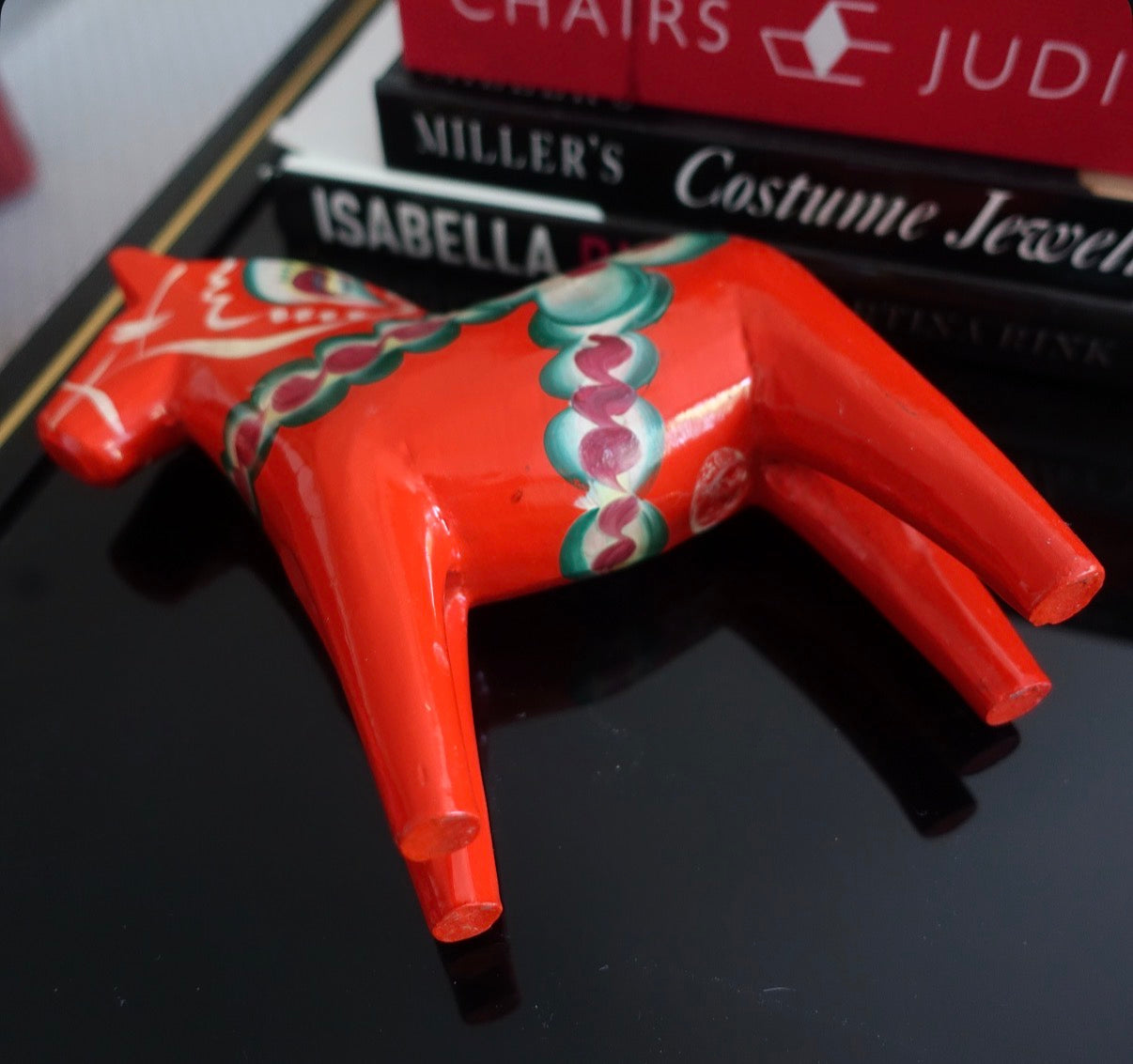 6 3/4 inch Swedish Dala horse