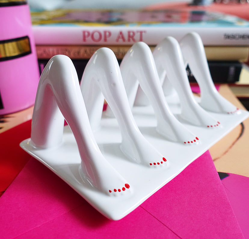 Carlton Ware legs toast rack