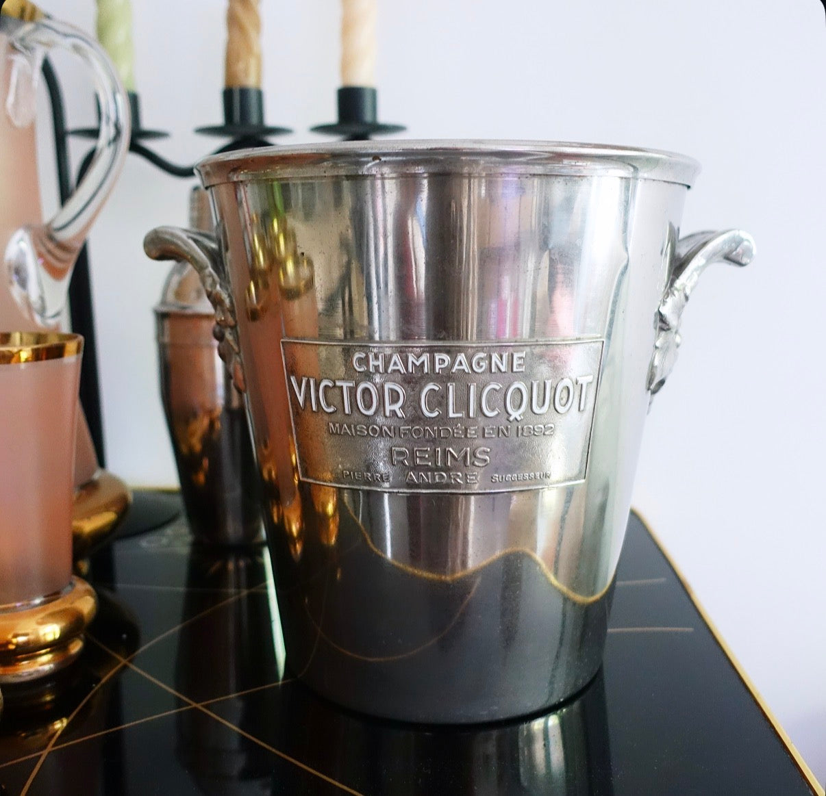 Victor Clicquot champagne bucket