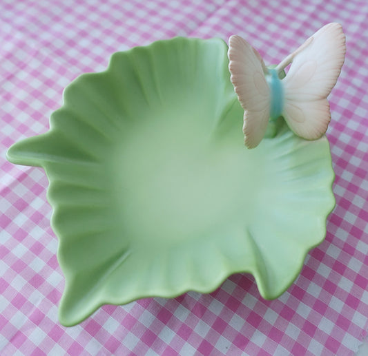 Fitz & Floyd Butterfly Trinket Dish