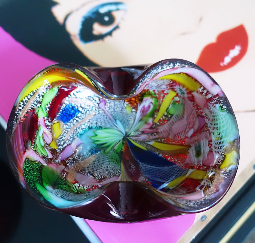 Tutti-Frutti Murano Glass Dish