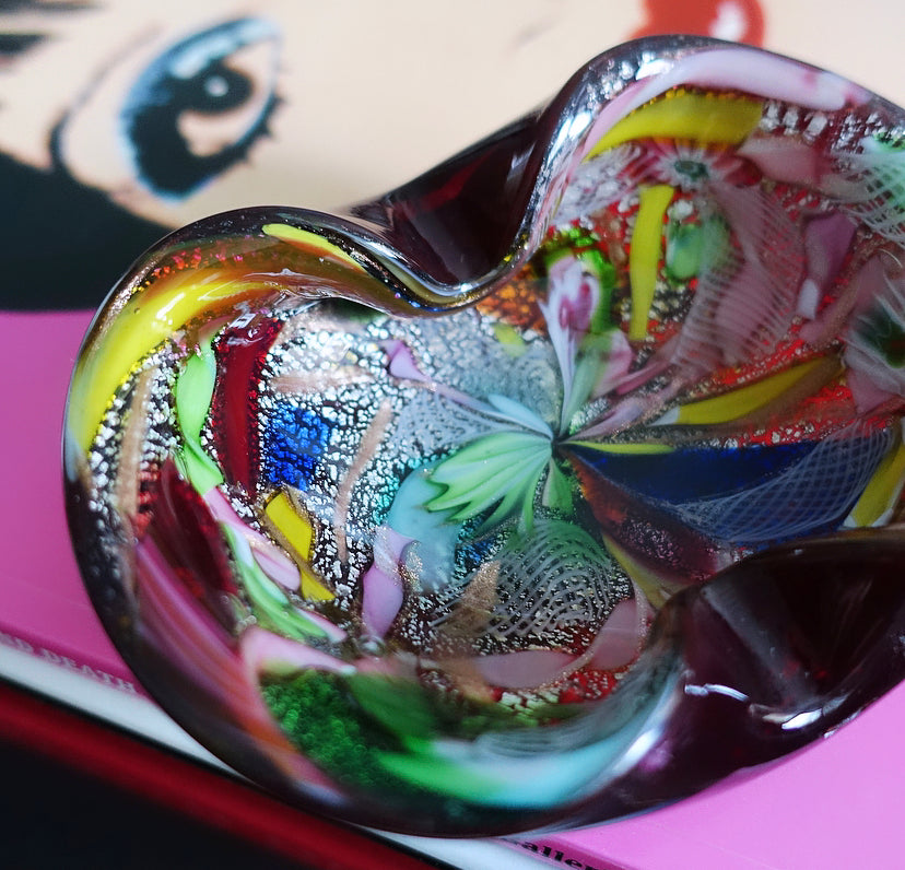 Tutti-Frutti Murano Glass Dish