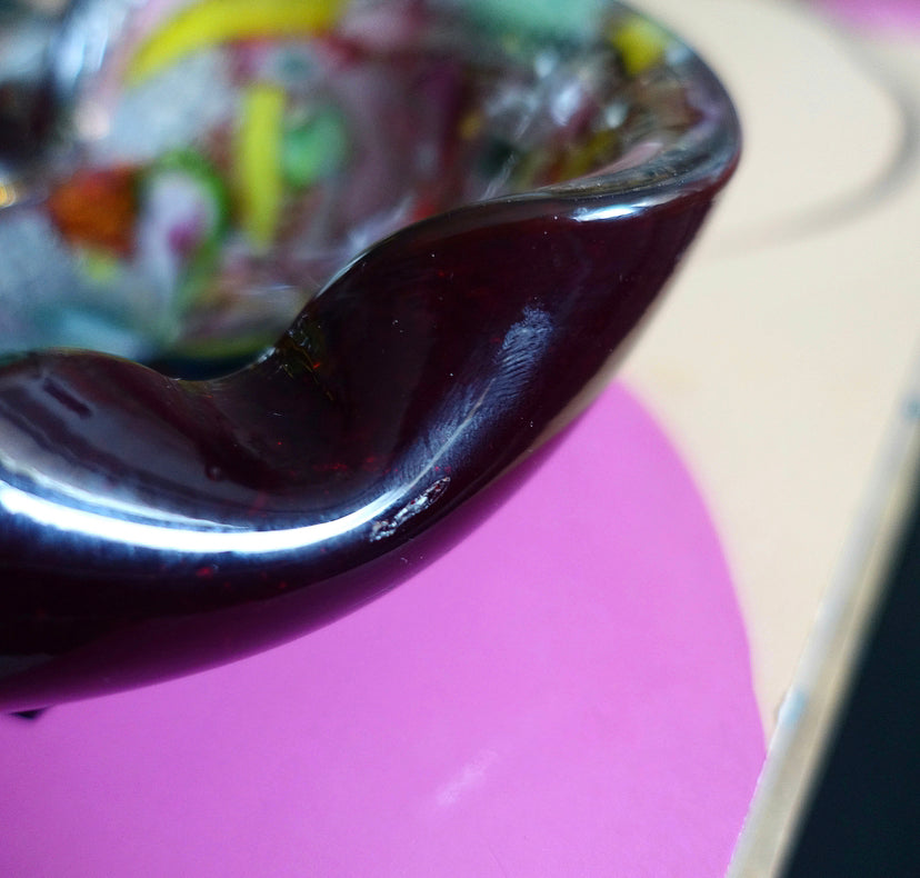 Tutti-Frutti Murano Glass Dish